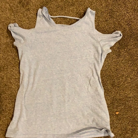 toddlers XL off the shoulders purple tank top - Picture 1 of 4